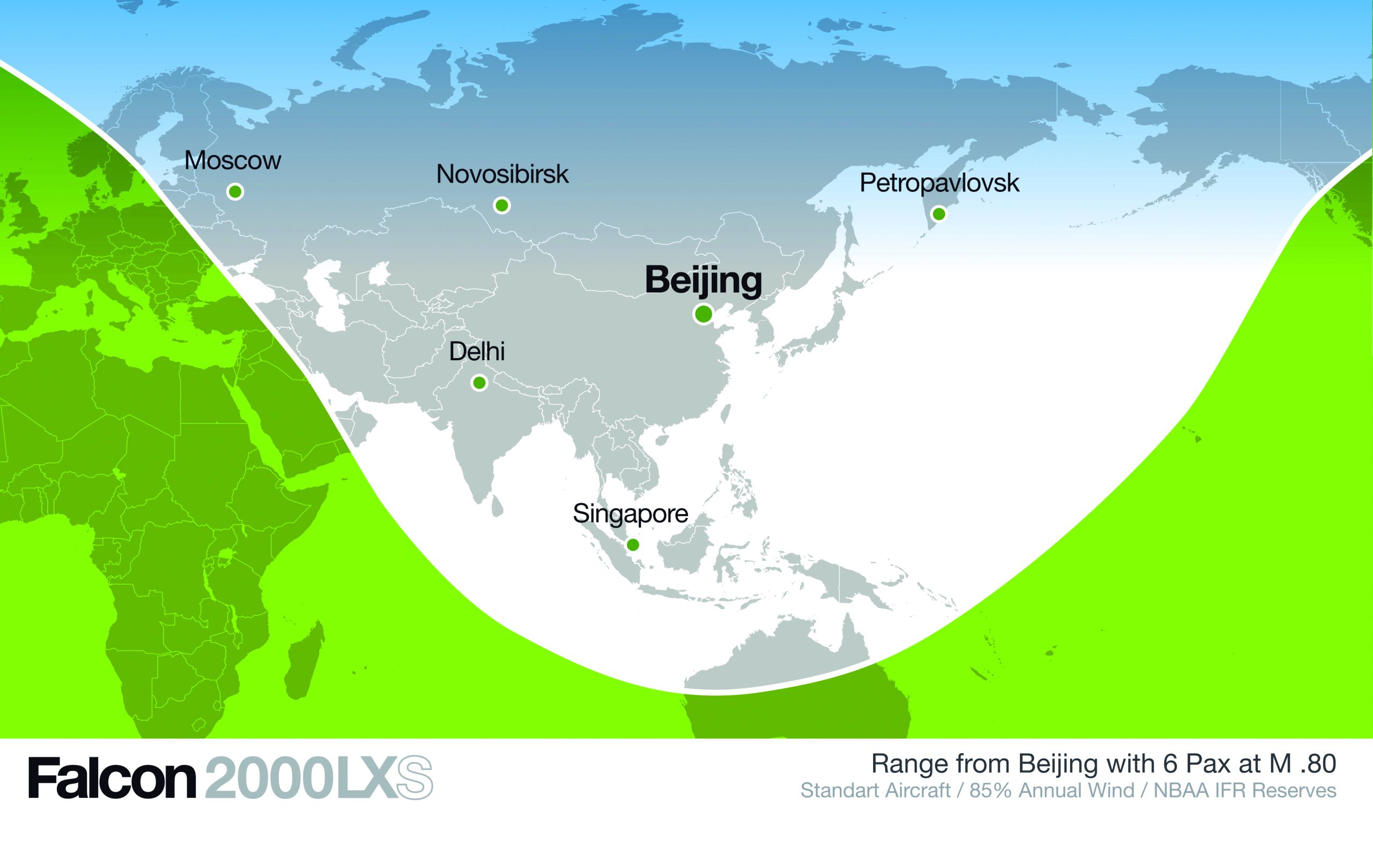 Falcon 2000LXS Backgrounder media
