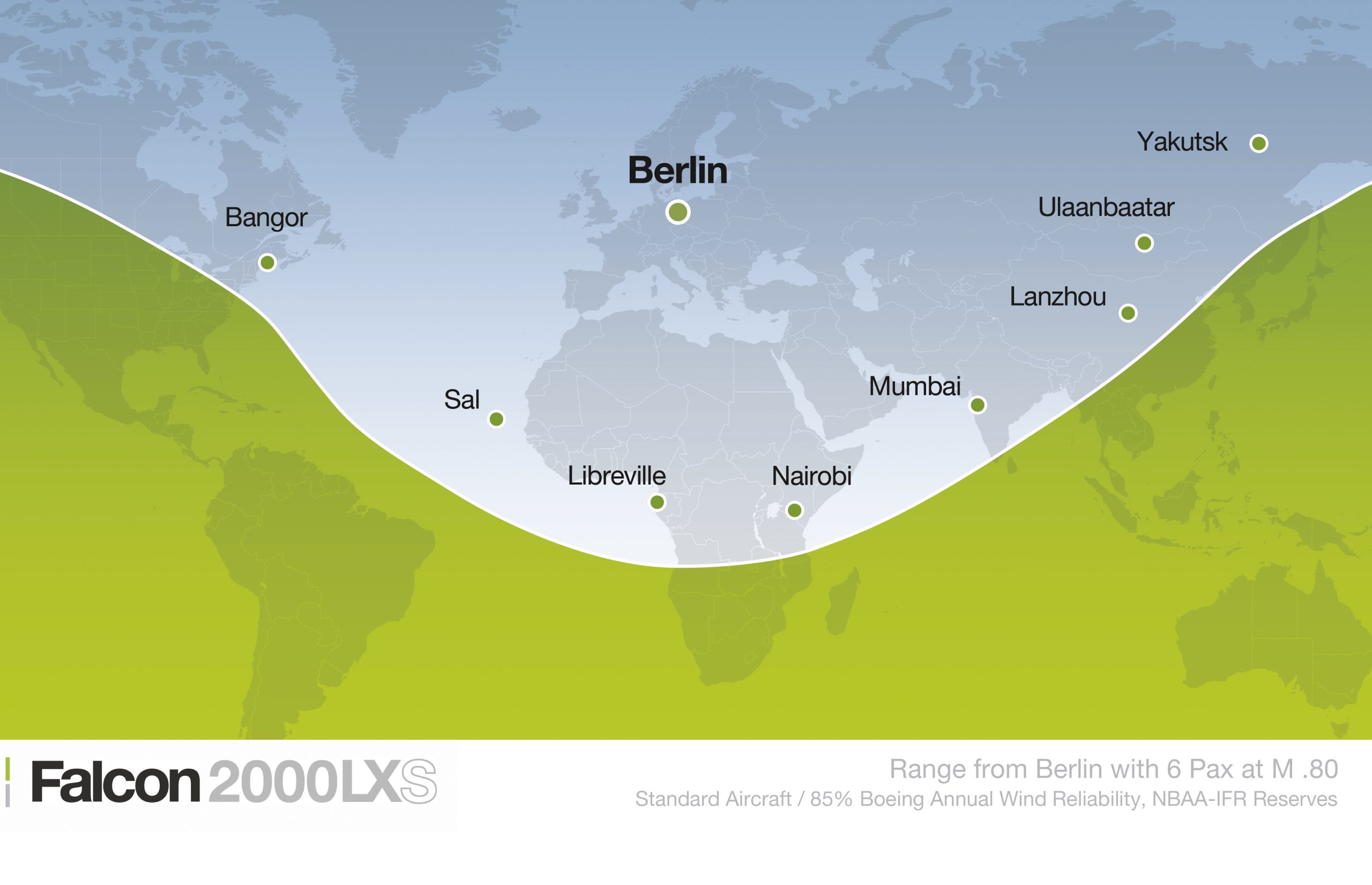 Falcon 2000LXS Backgrounder media