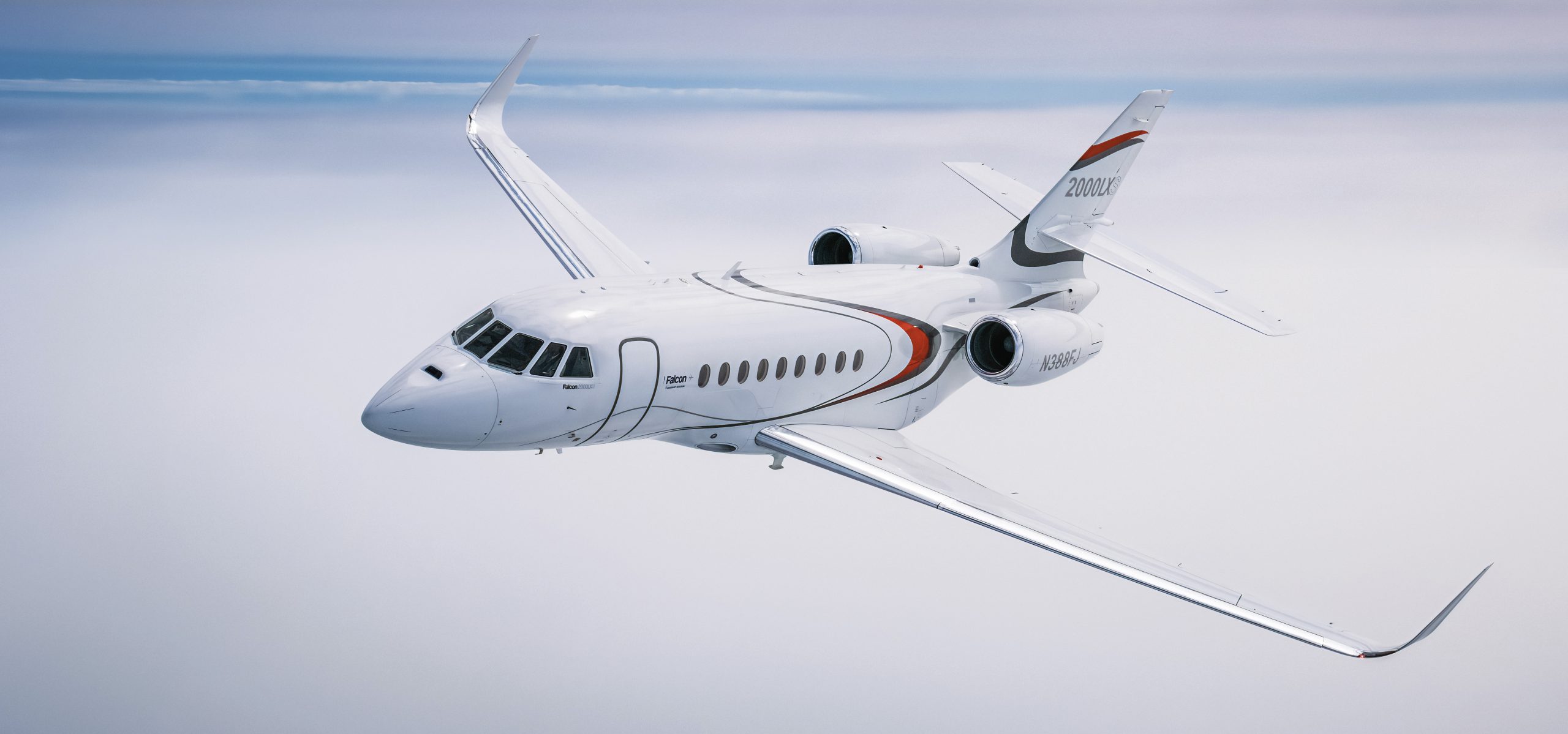 Falcon 2000LXS Backgrounder media
