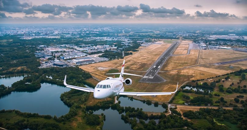 Falcon 2000LXS Backgrounder media