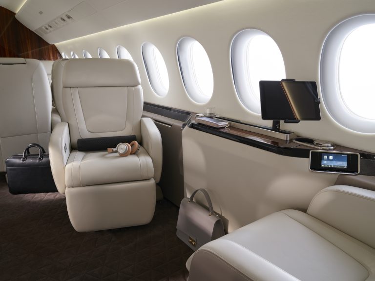 Dassault Aviation Reveals Enhanced Cabin Experience for Falcon 8X ...