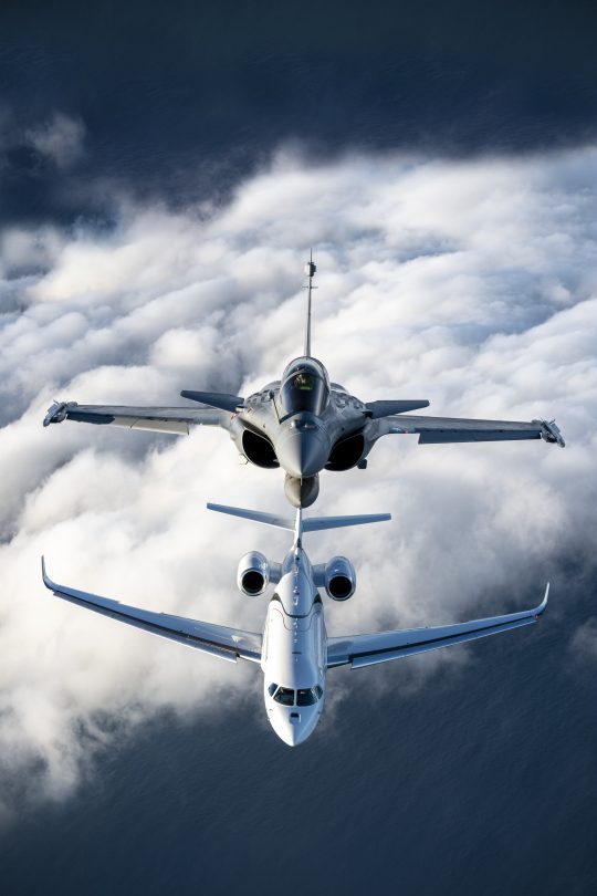 Falcon 6X Backgrounder media