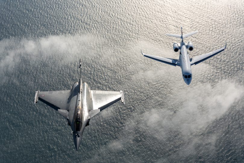 Falcon 6X Backgrounder media