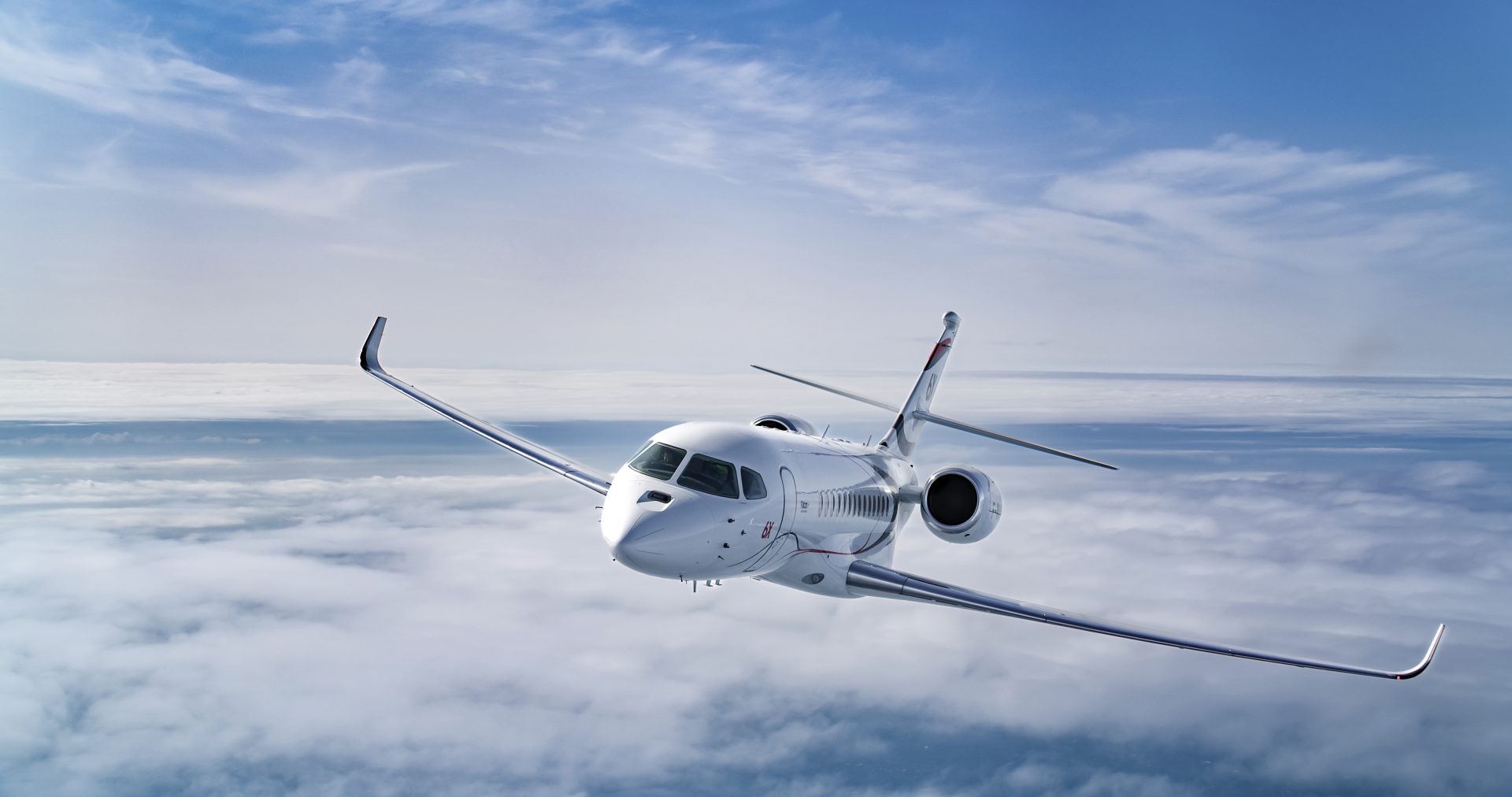 Falcon 6X Backgrounder media