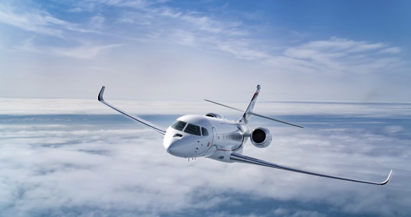 Falcon 6X Backgrounder media