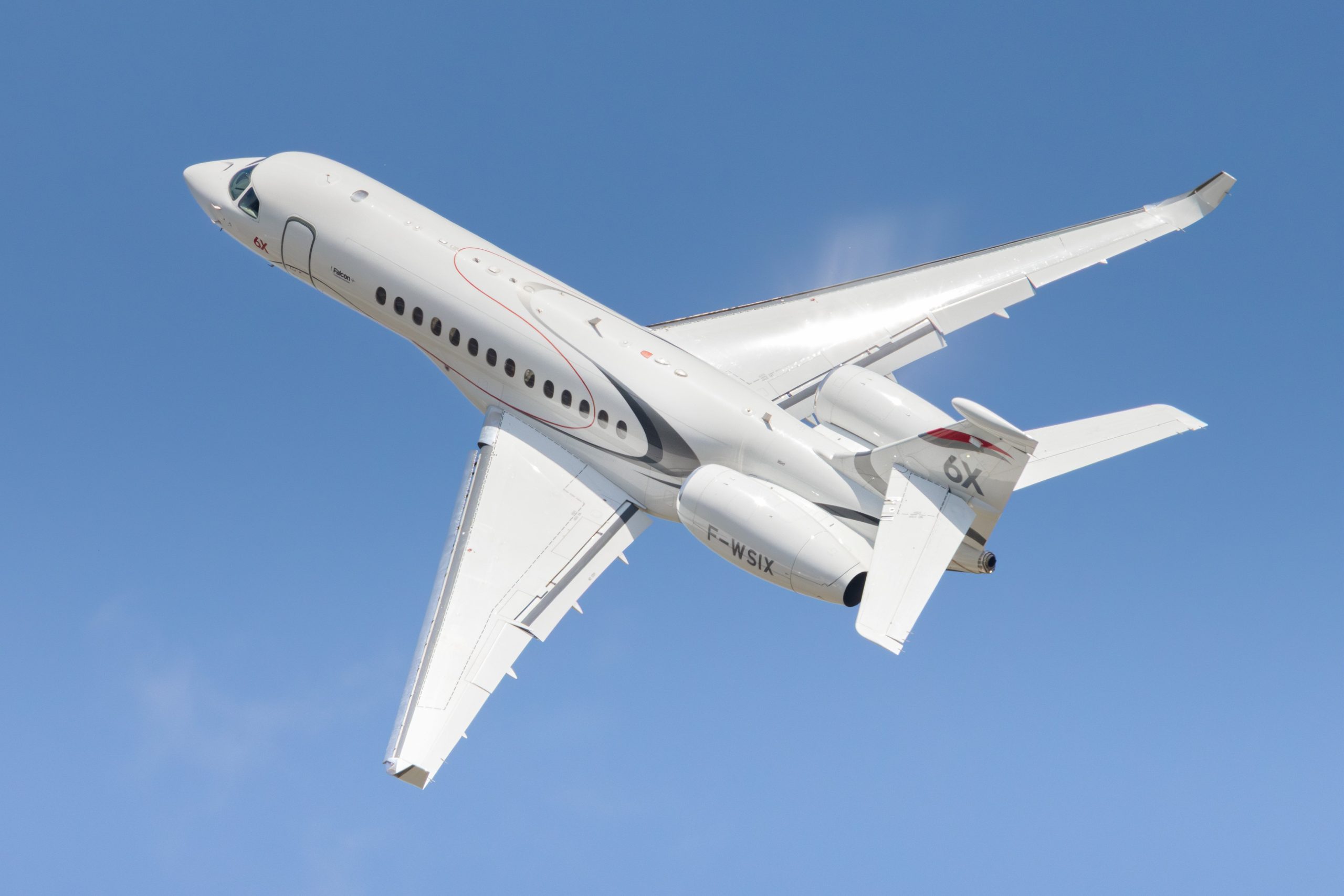 Falcon 6X Backgrounder media