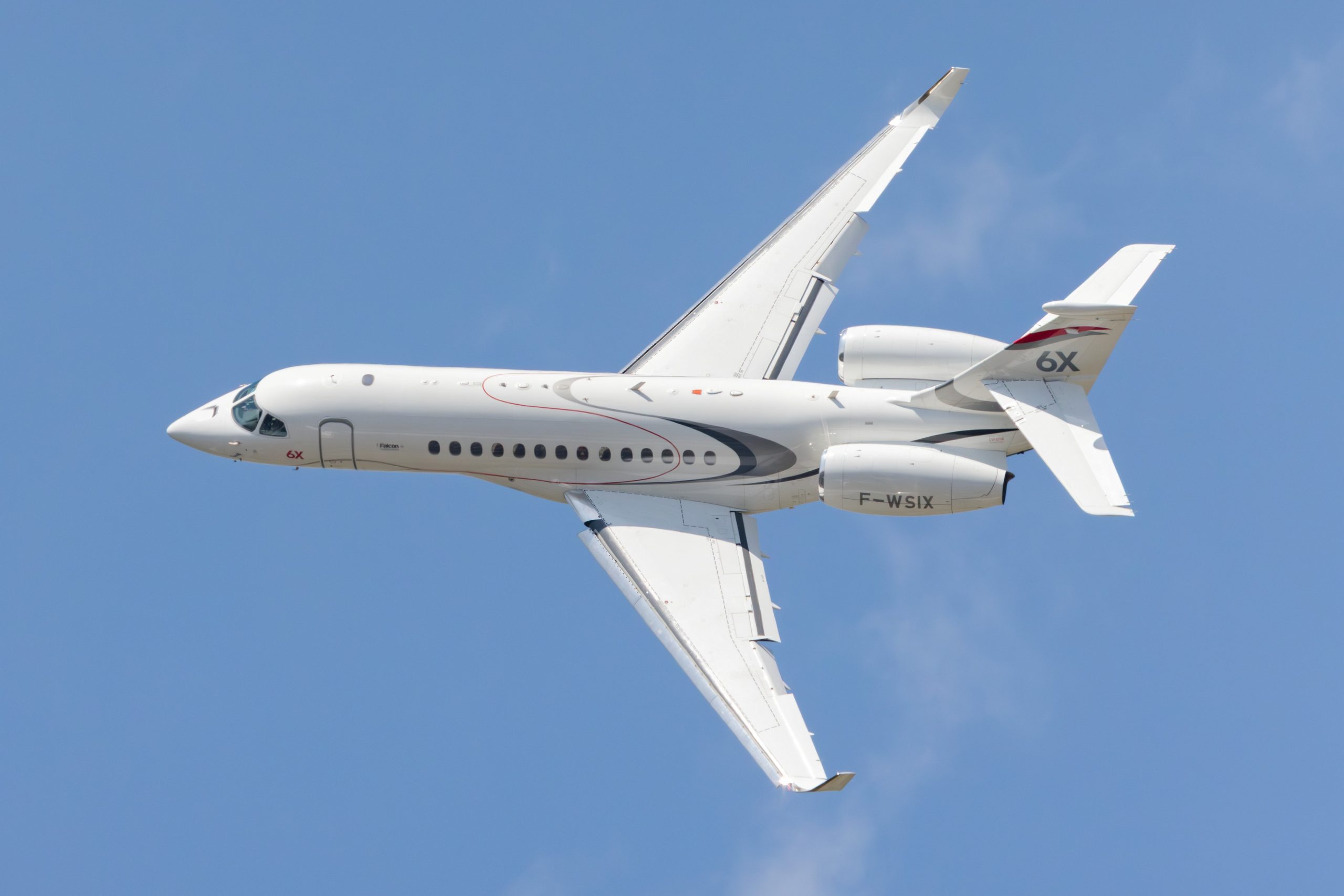 Falcon 6X Backgrounder media
