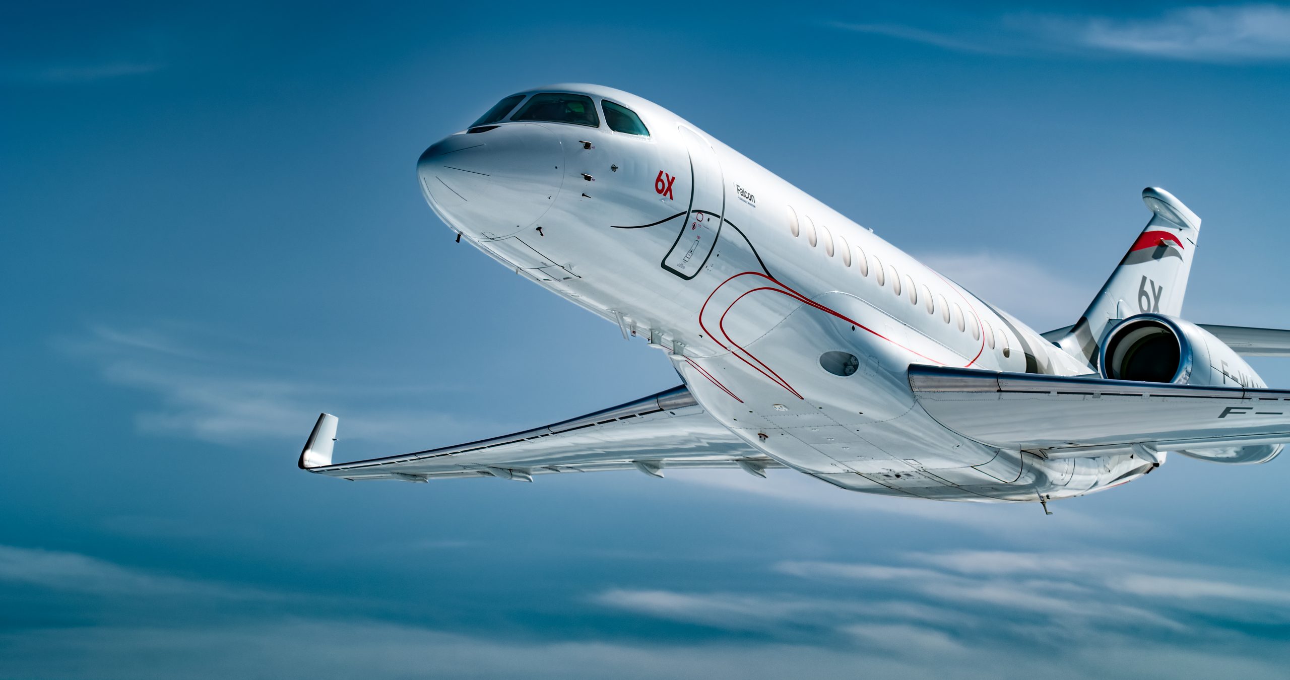Falcon 6X Backgrounder media