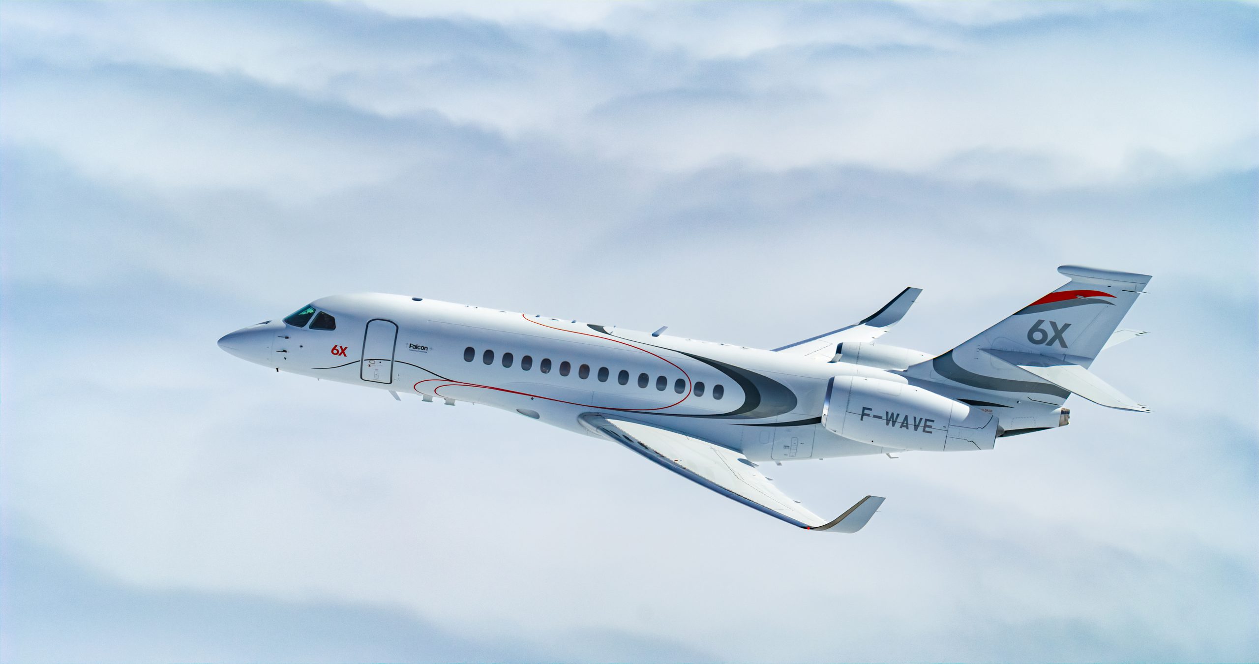 Falcon 6X Backgrounder media