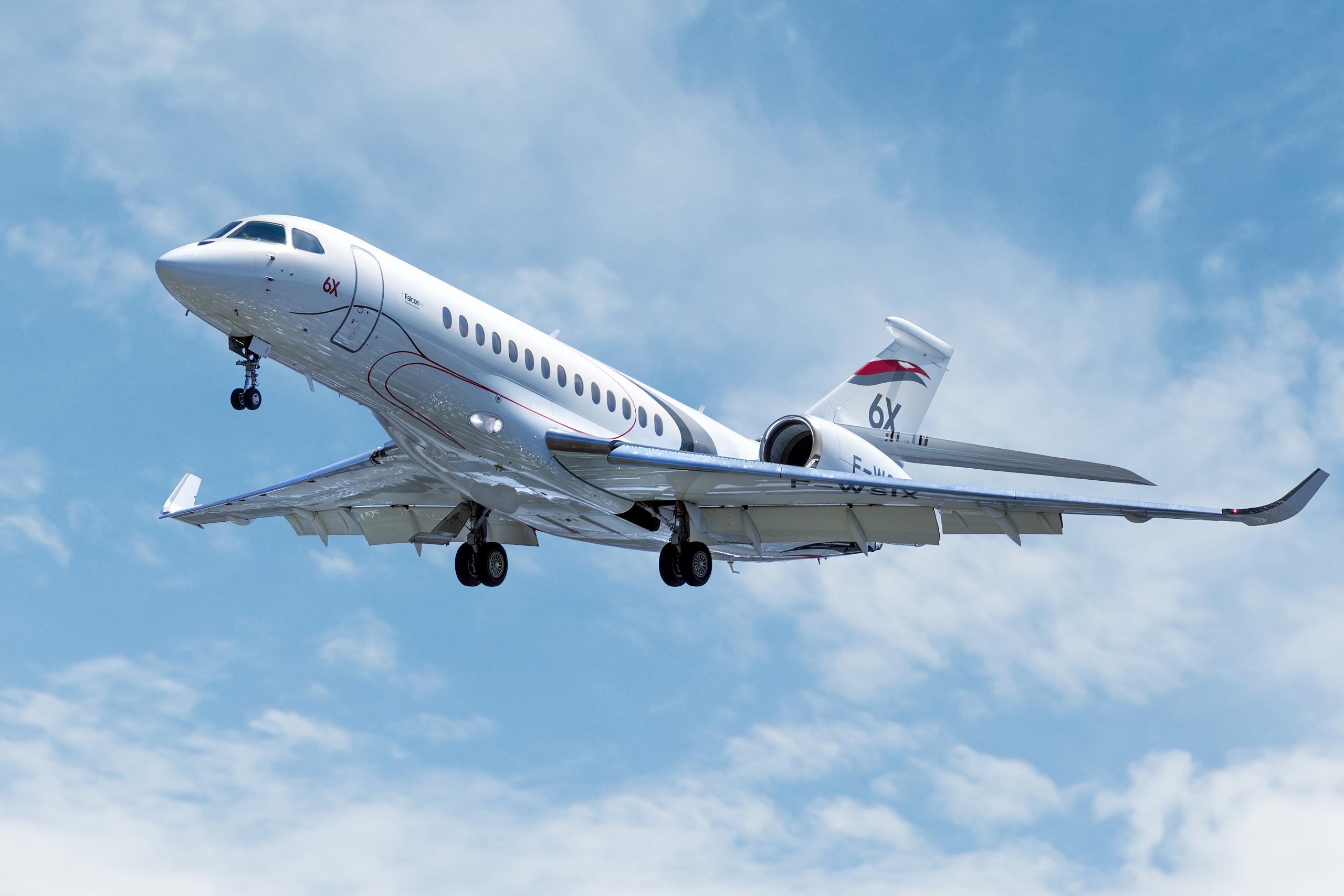 Falcon 6X Backgrounder media