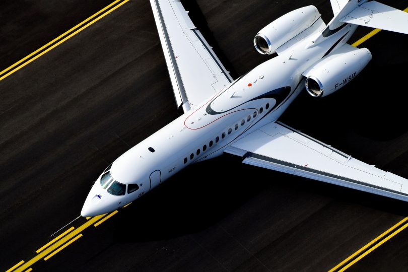 Falcon 6X Backgrounder media