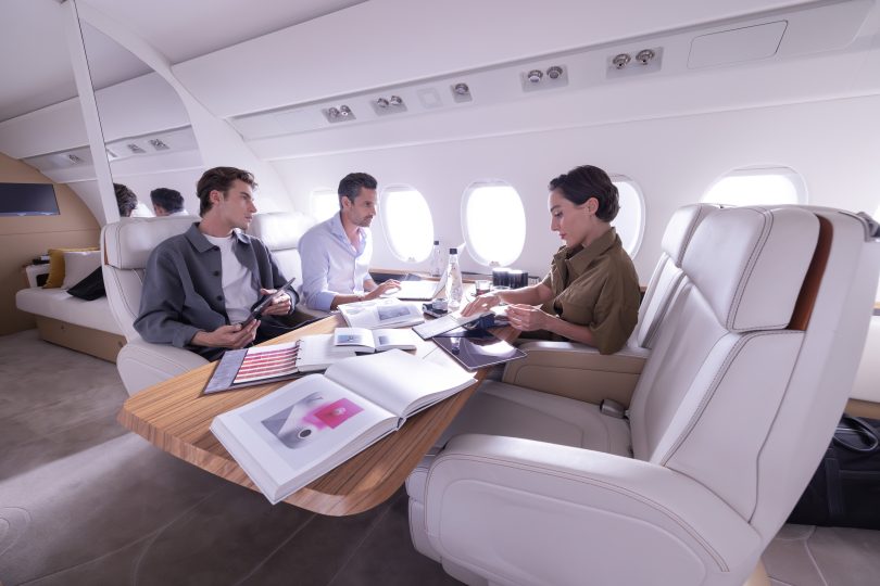 Falcon 6X Backgrounder media