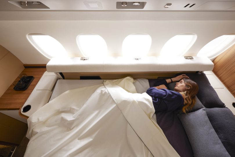 Falcon 6X Backgrounder media