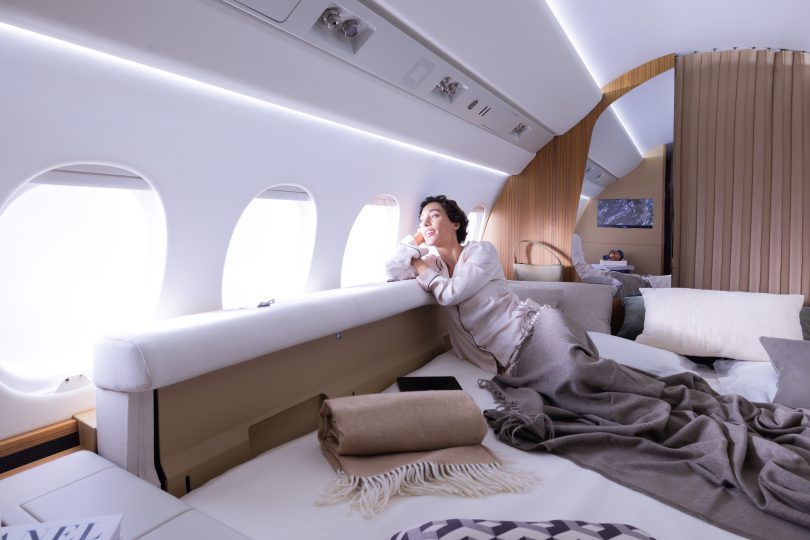 Falcon 6X Backgrounder media